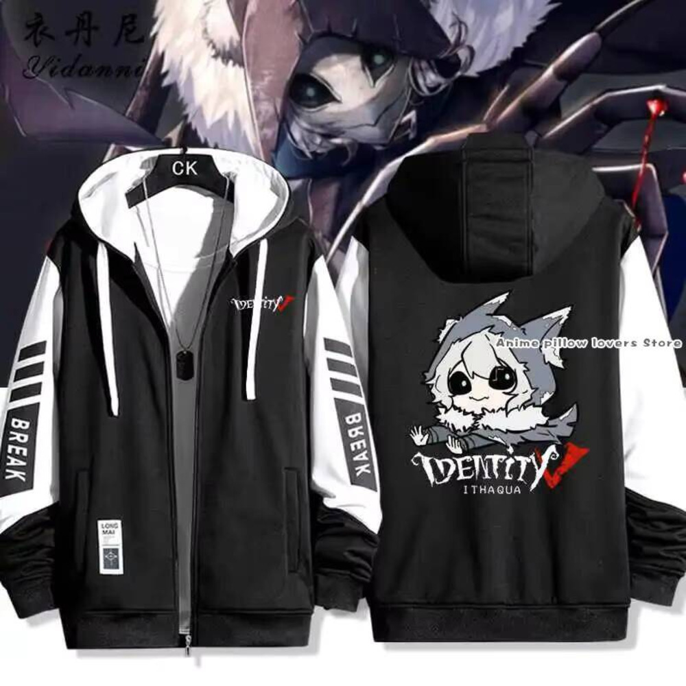Men'S Fashion Zipper Hoodie - Game Identity V Ithaqua Spring Autumn