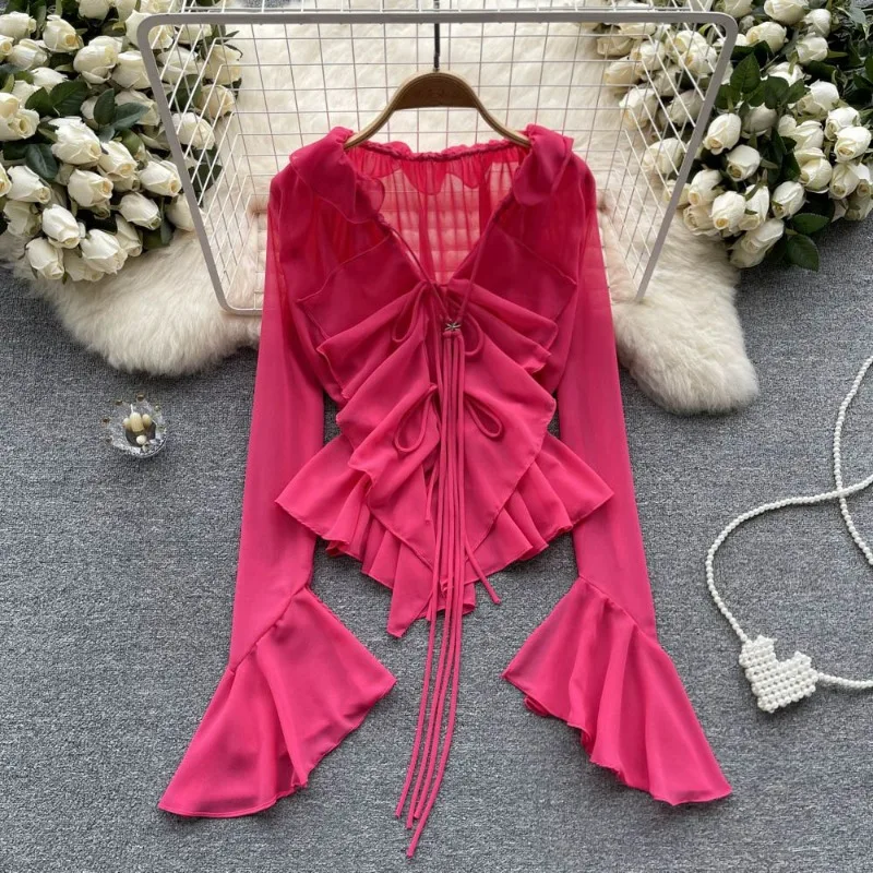 Mens Fashion Jumpers - Sunscreen Cardigan Female Design Sense Irregular