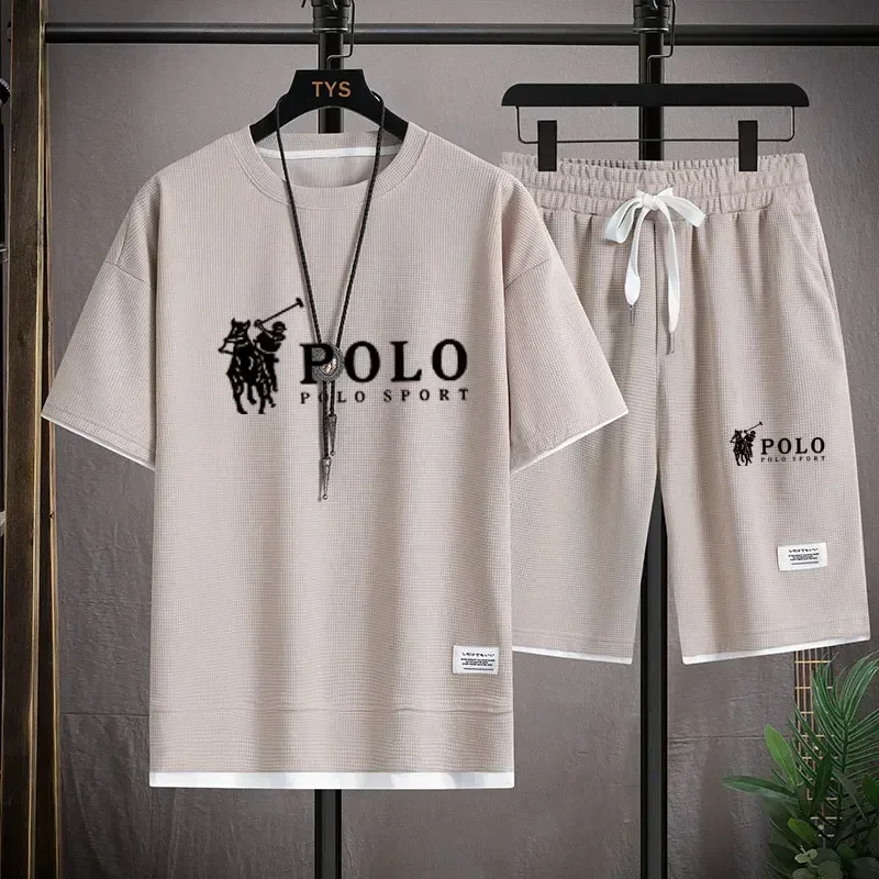 Men'S Fashion Outfits 2026 - 2026 Summer Men's 2-Piece Set, Breathable