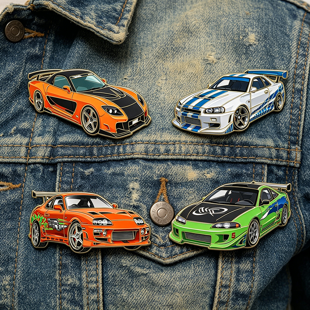 Men'S Fashion Model - 4pcs The Fast and the Furious