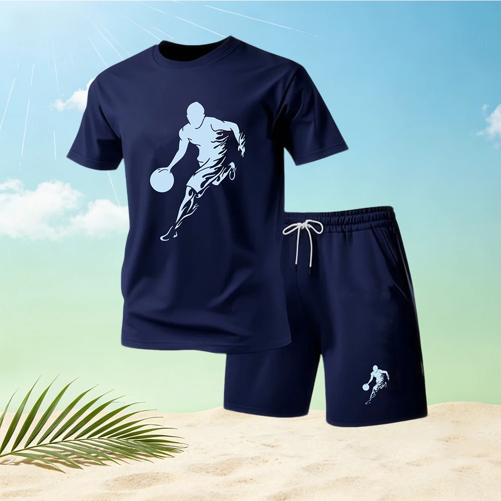 Men'S Fashion Undershirt - Hot Sale Summer Men's T-Shirts Sets