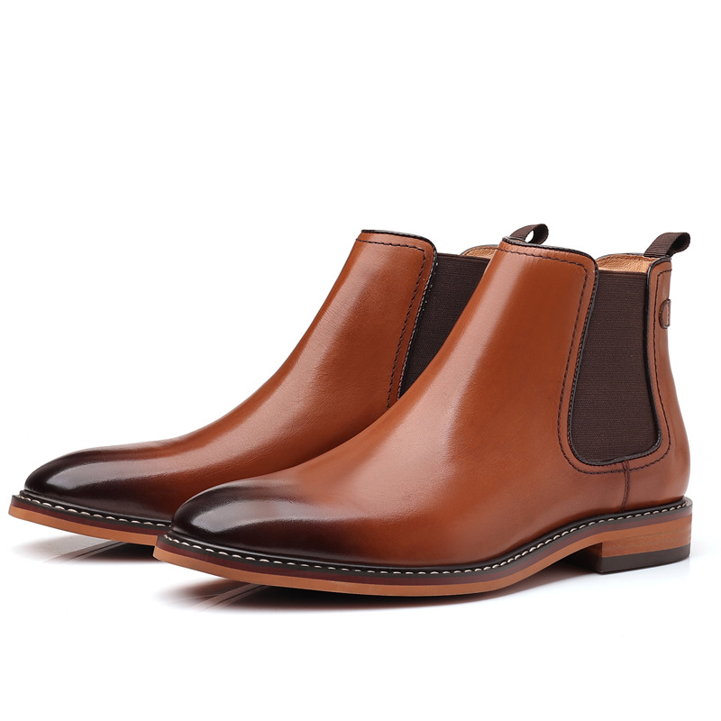 Men'S Fashion For Wedding - Fashion Mens Short Chelsea Boots Luxury