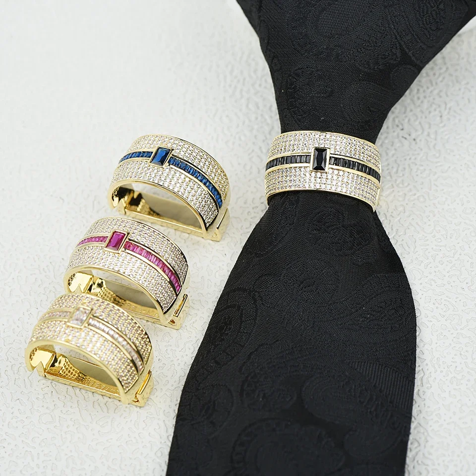 Men'S Fashion For Wedding - 8 Colors Fashion Men's Tie Ring