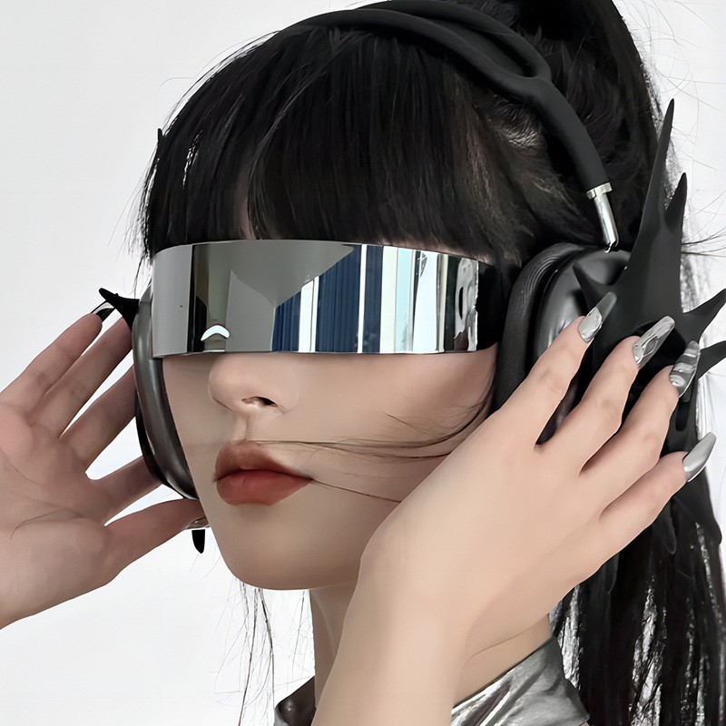 Y2K Futuristic Narrow Cyclops  – Men'S Fashion Y2K recenzja i cena
