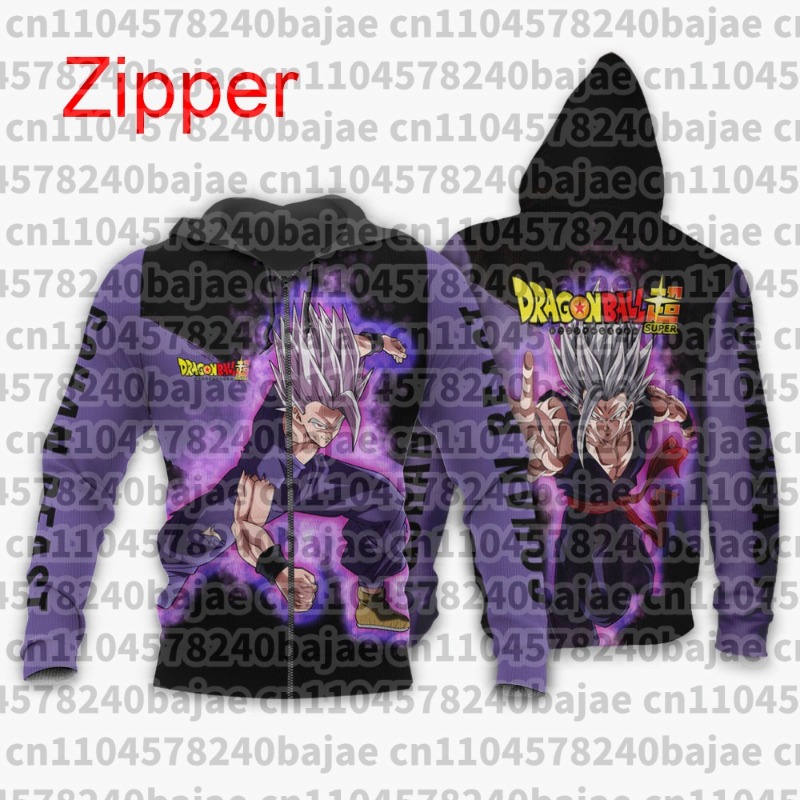 Dragon Ball Gohan Men Zipper H – Men'S Fashion Zipper Hoodie recenzja i cena