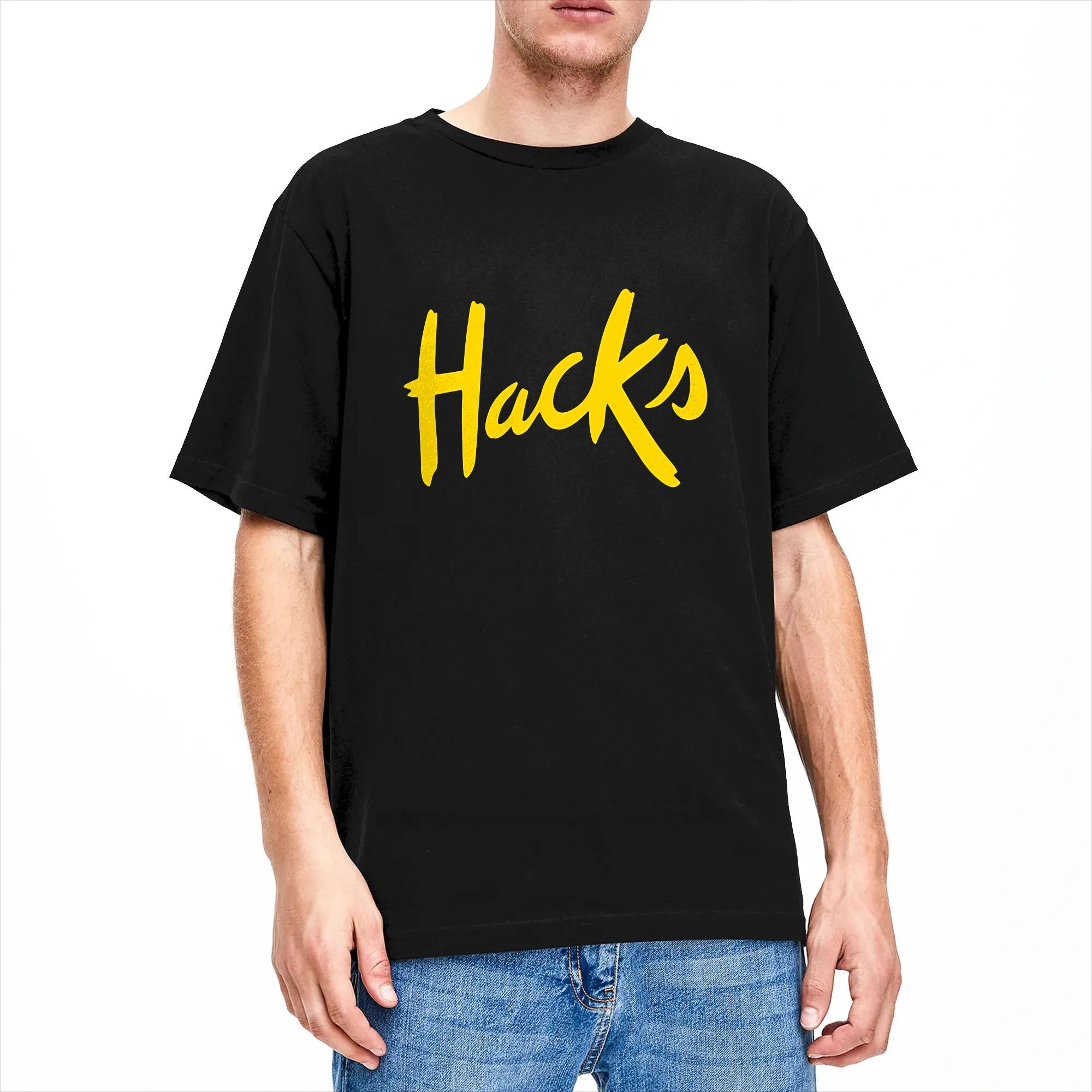 Yellow Hacks T-Shirt Summer  F – Mens Fashion Hacks recenzja i cena