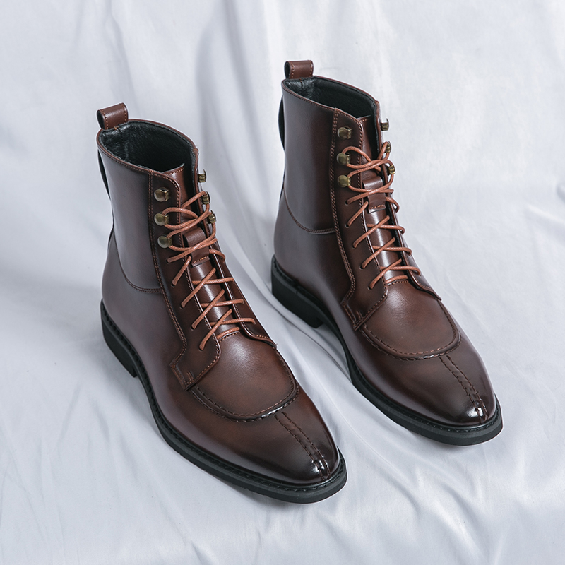 2026 New Men's Pointed Brown B – Chelsea Boots Men recenzja i cena