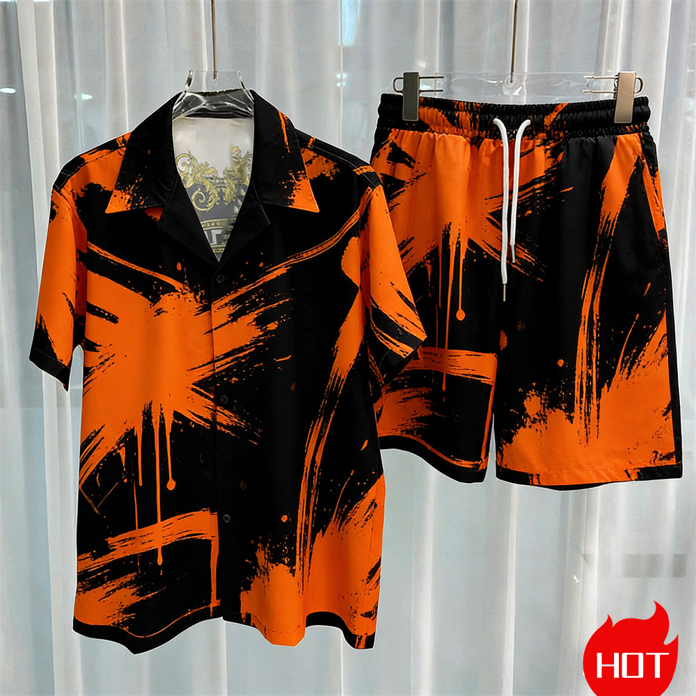 Digital printed men's set fash – Men'S Fashion Y2K recenzja i cena