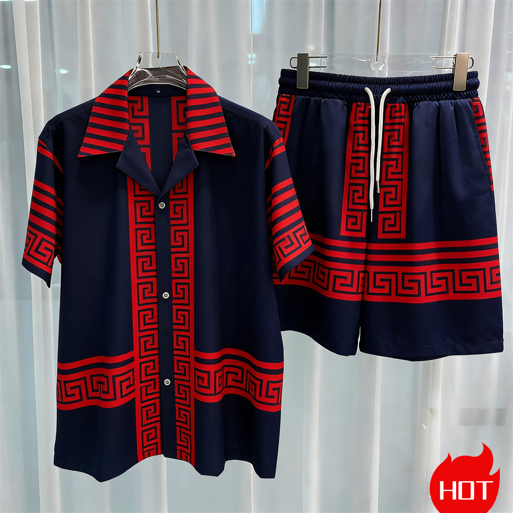 Digital printed men's set fash – Men'S Fashion Y2K recenzja i cena