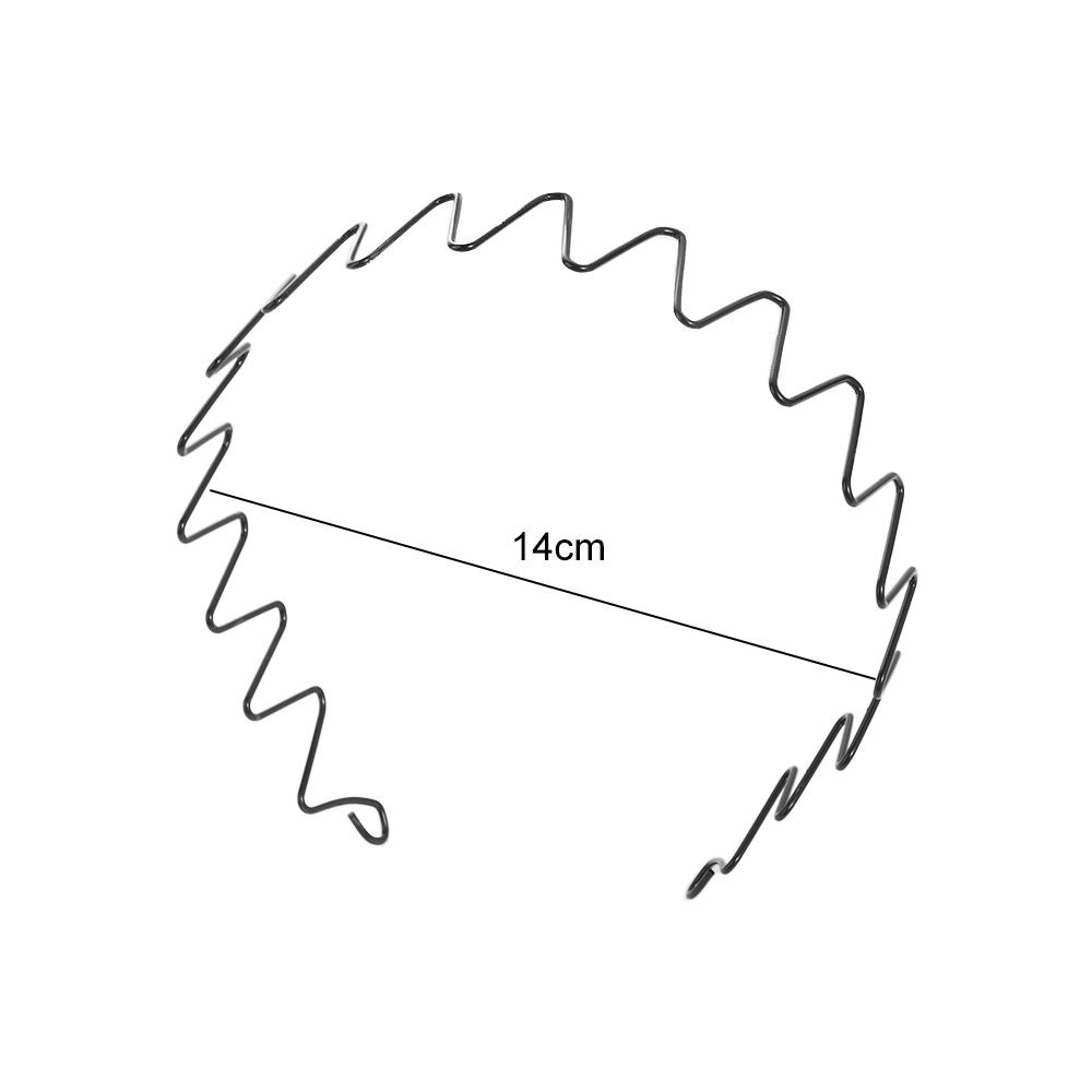 Elegnat Cross Wave Shape Headb – Men Fashion Hair Style recenzja i cena