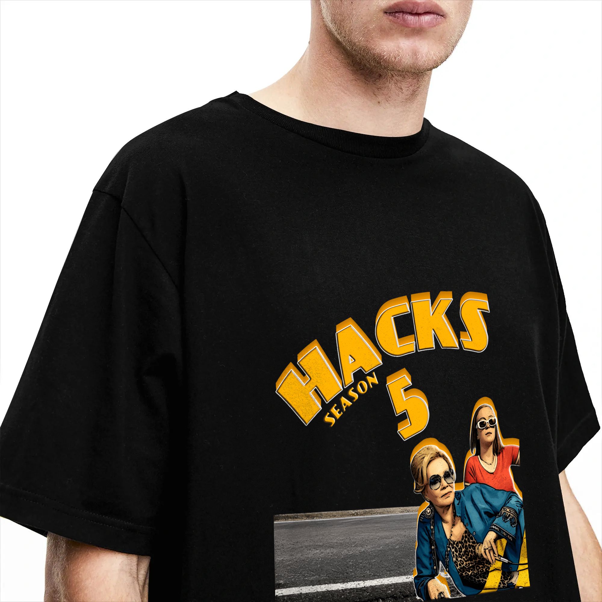 Hacks Season 5 T-Shirt Men  Vi – Mens Fashion Hacks recenzja i cena