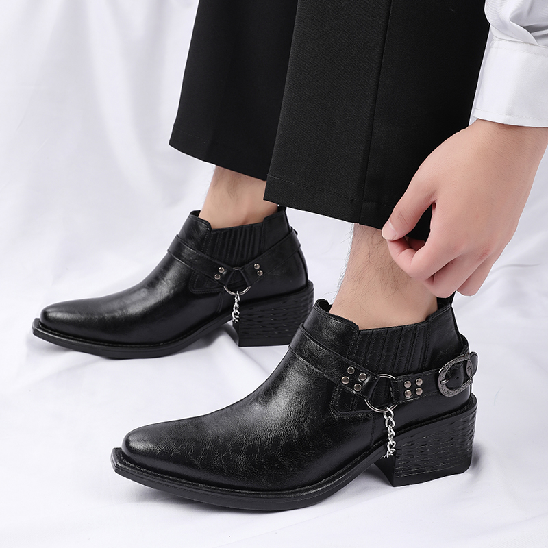 New Brown /Black Cow Leather B – Chelsea Boots Men recenzja i cena
