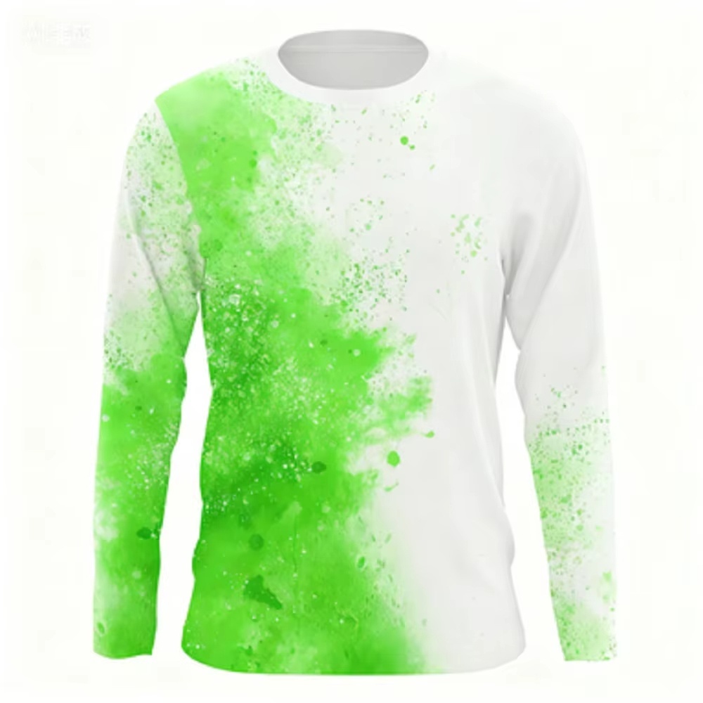 Fashionable Bass Pattern Crew  – Men'S Fashion Undershirt recenzja i cena