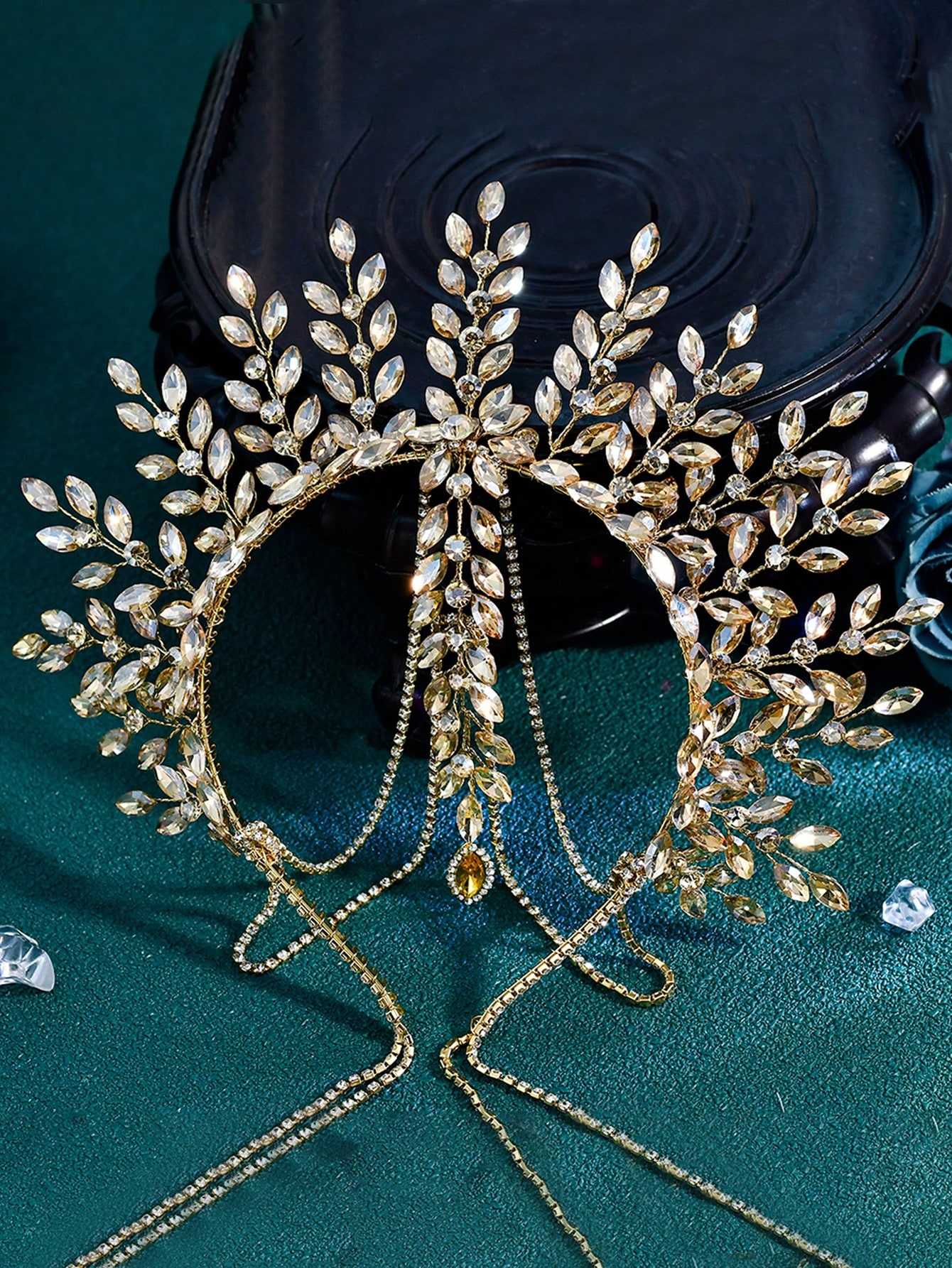 1pc Luxurious Bridal Crown Hea – Men'S Fashion For Wedding recenzja i cena