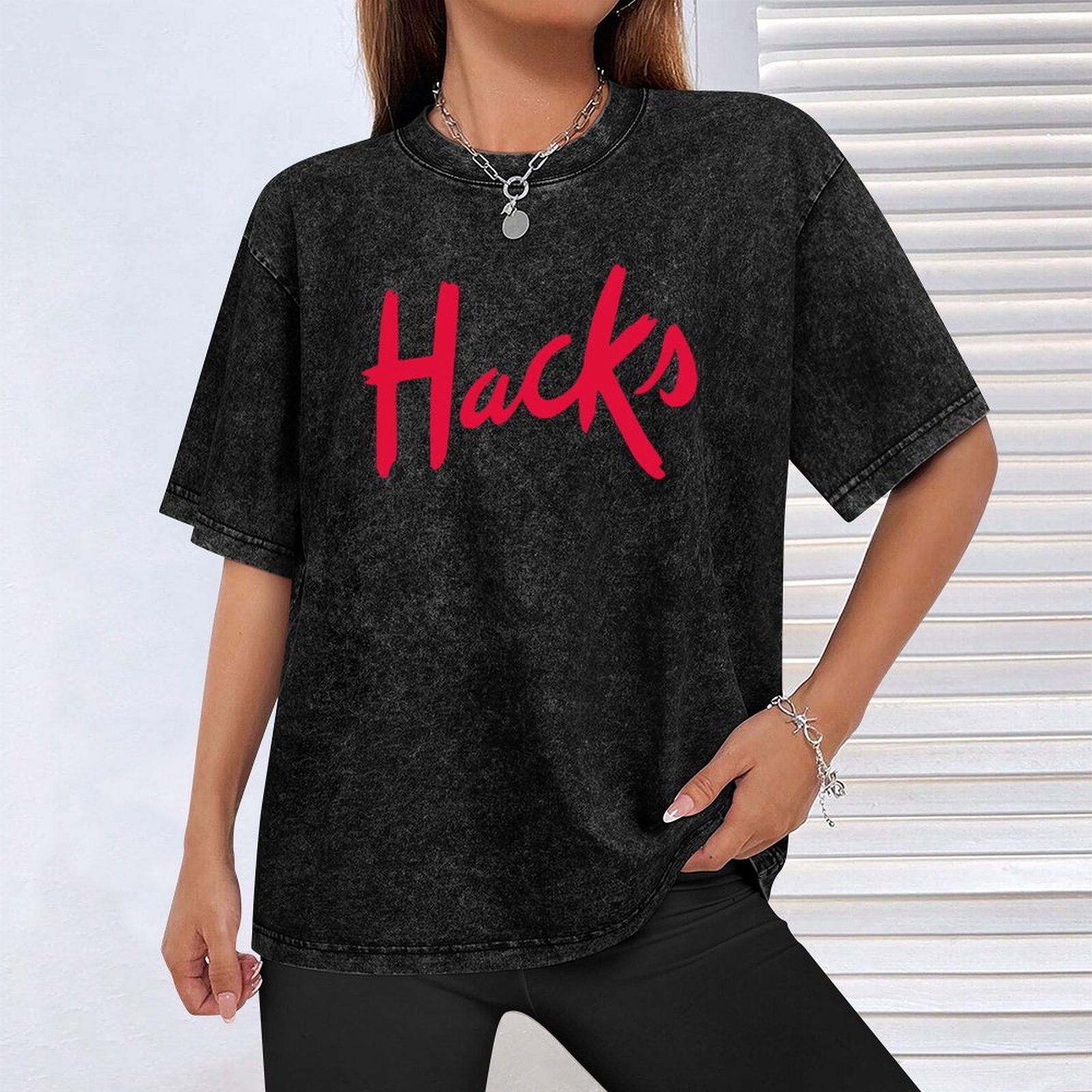 Hacks logo T-Shirt Fashion Pri – Mens Fashion Hacks recenzja i cena