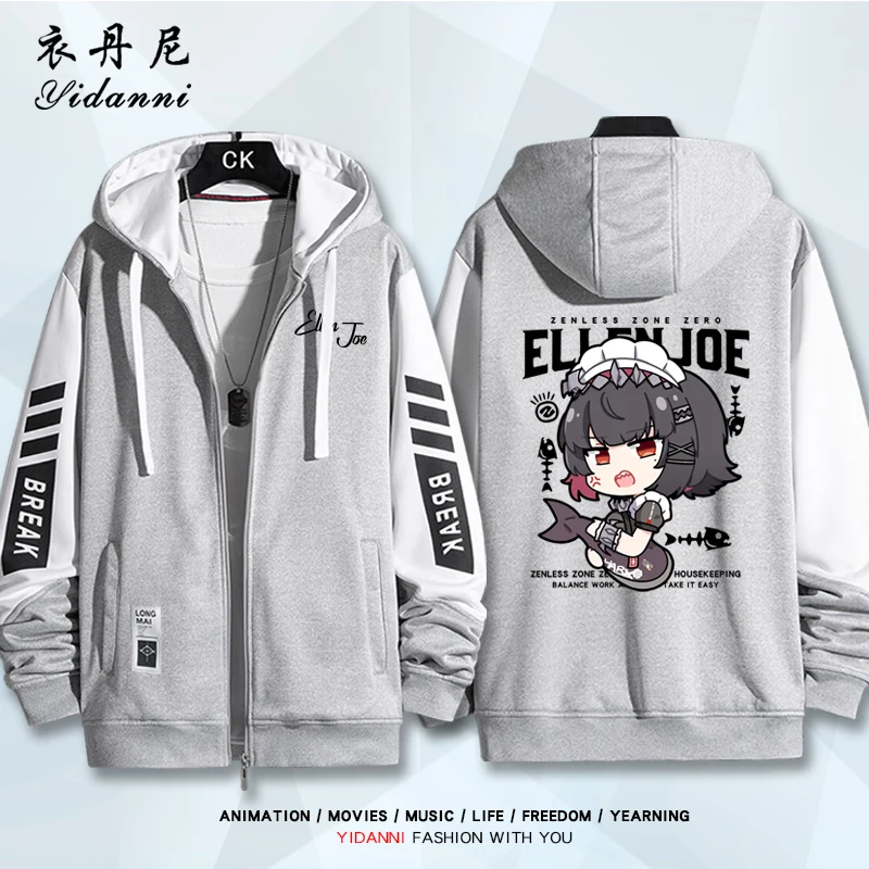 2025 NEW gAME Zenless Zone Zer – Men'S Fashion Zipper Hoodie recenzja i cena