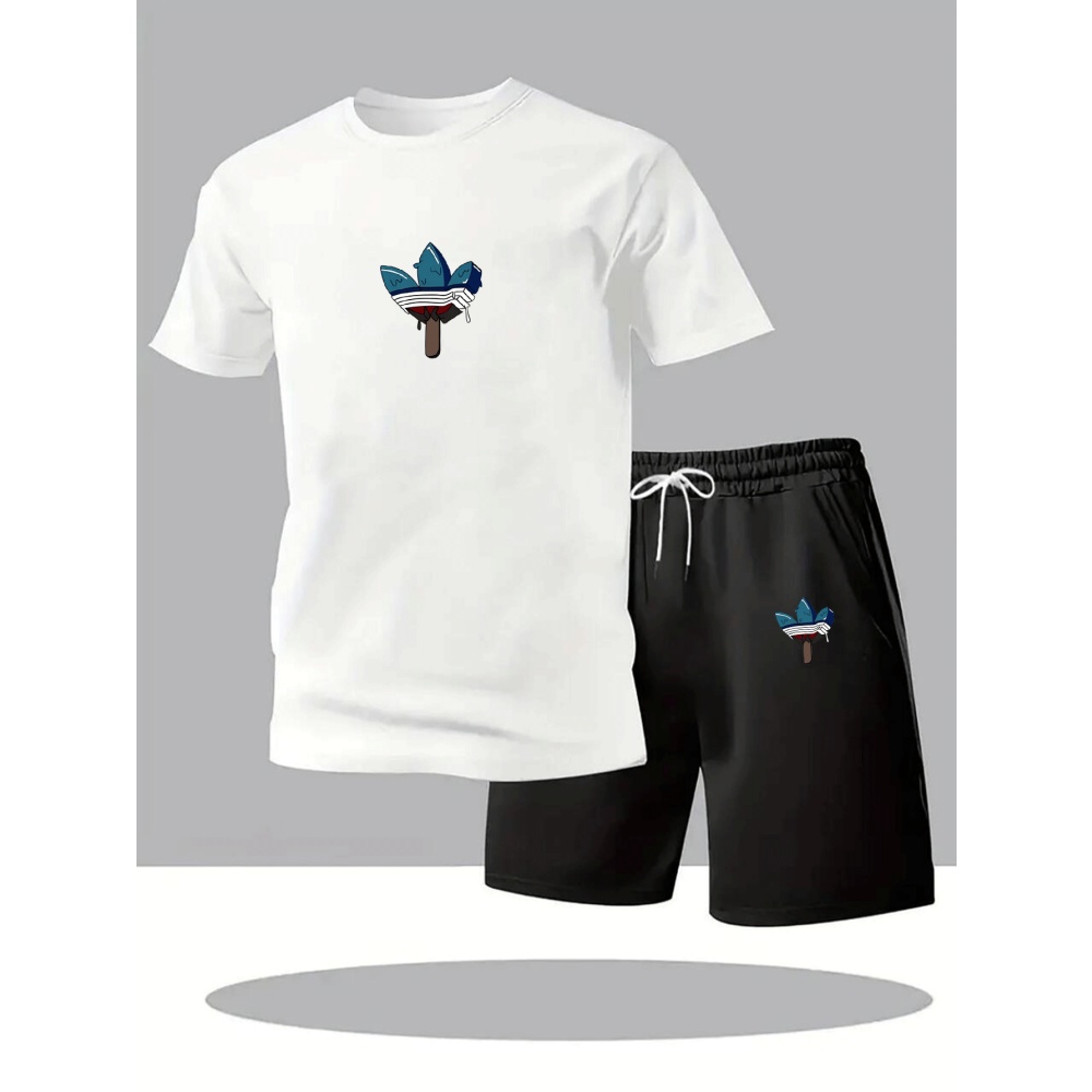 Summer Men's Sets Fashion Trac – Men'S Fashion Undershirt recenzja i cena