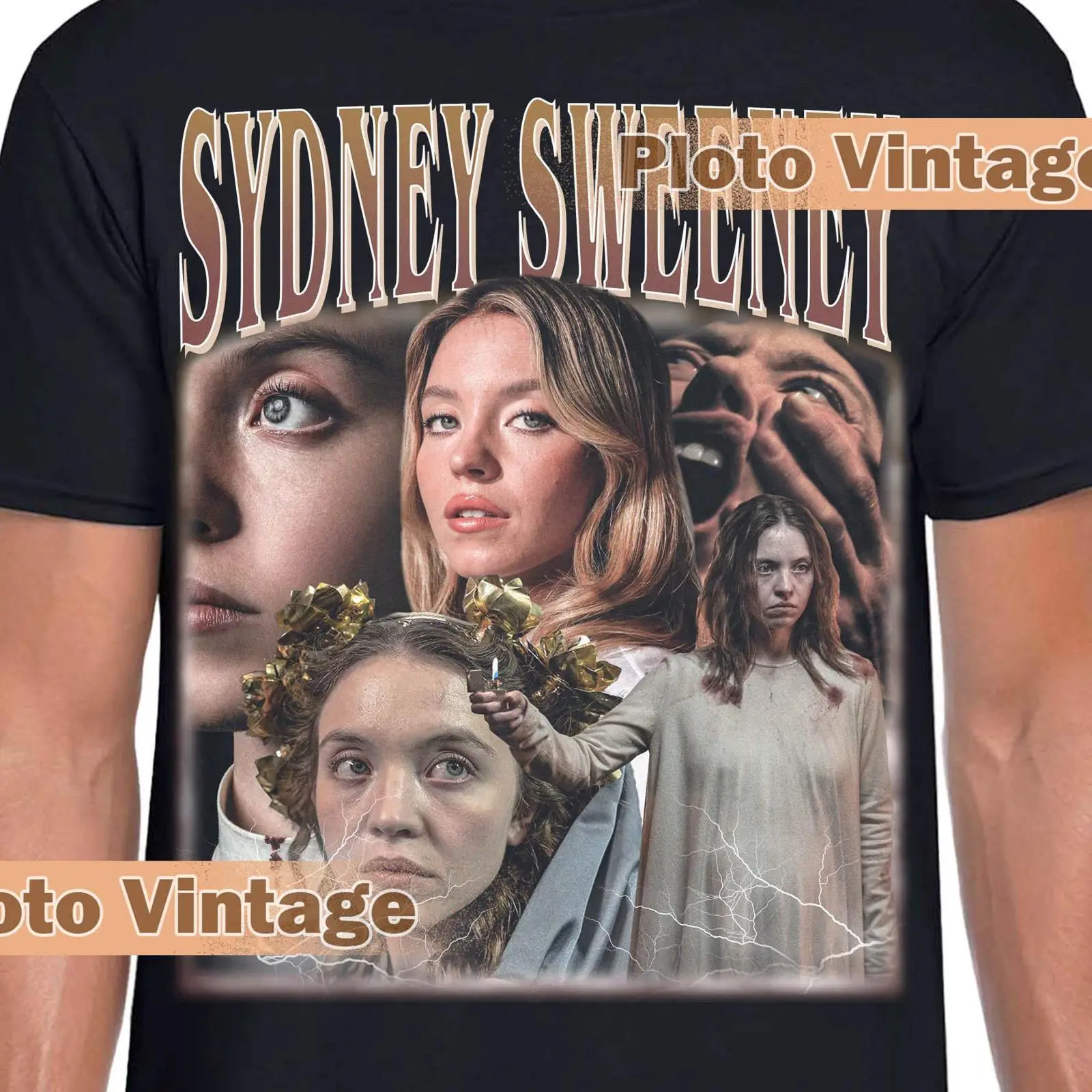 Vintage Sydney Sweeney Bootleg – Men'S Fashion Sydney recenzja i cena