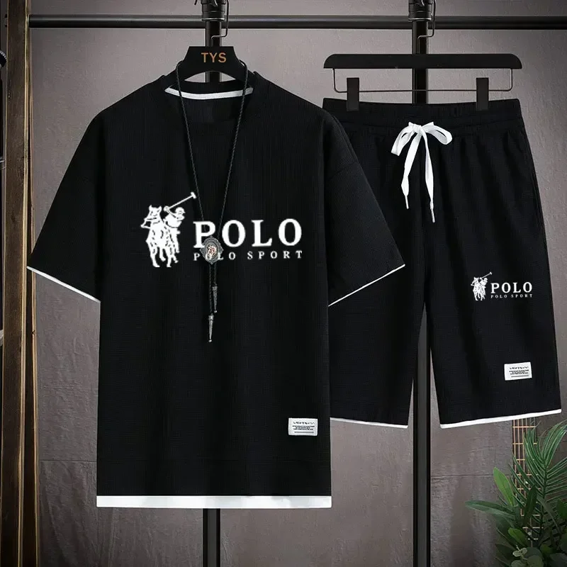 2026 Summer Men's 2-Piece Set, – Men'S Fashion Outfits 2026 recenzja i cena