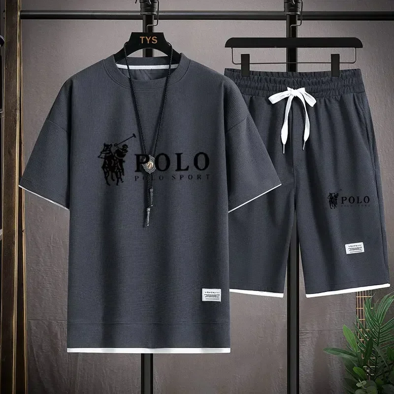 2026 Summer Men's 2-Piece Set, – Men'S Fashion Outfits 2026 recenzja i cena