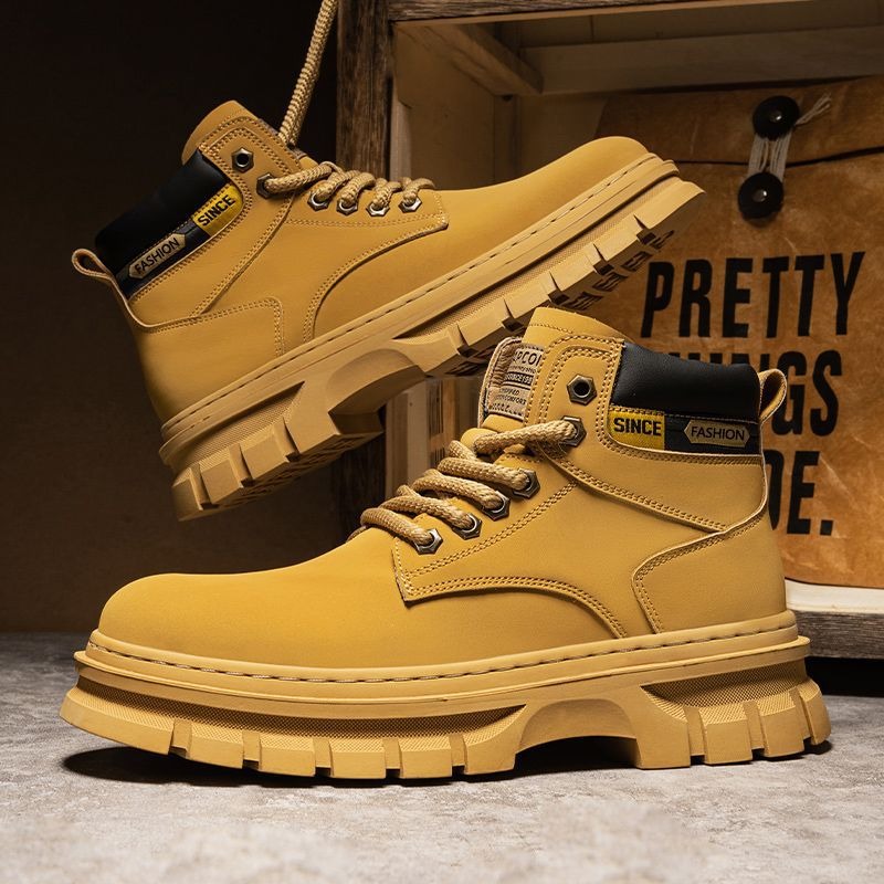 Vintage Men Platform Ankle Boo – Chelsea Boots Men recenzja i cena