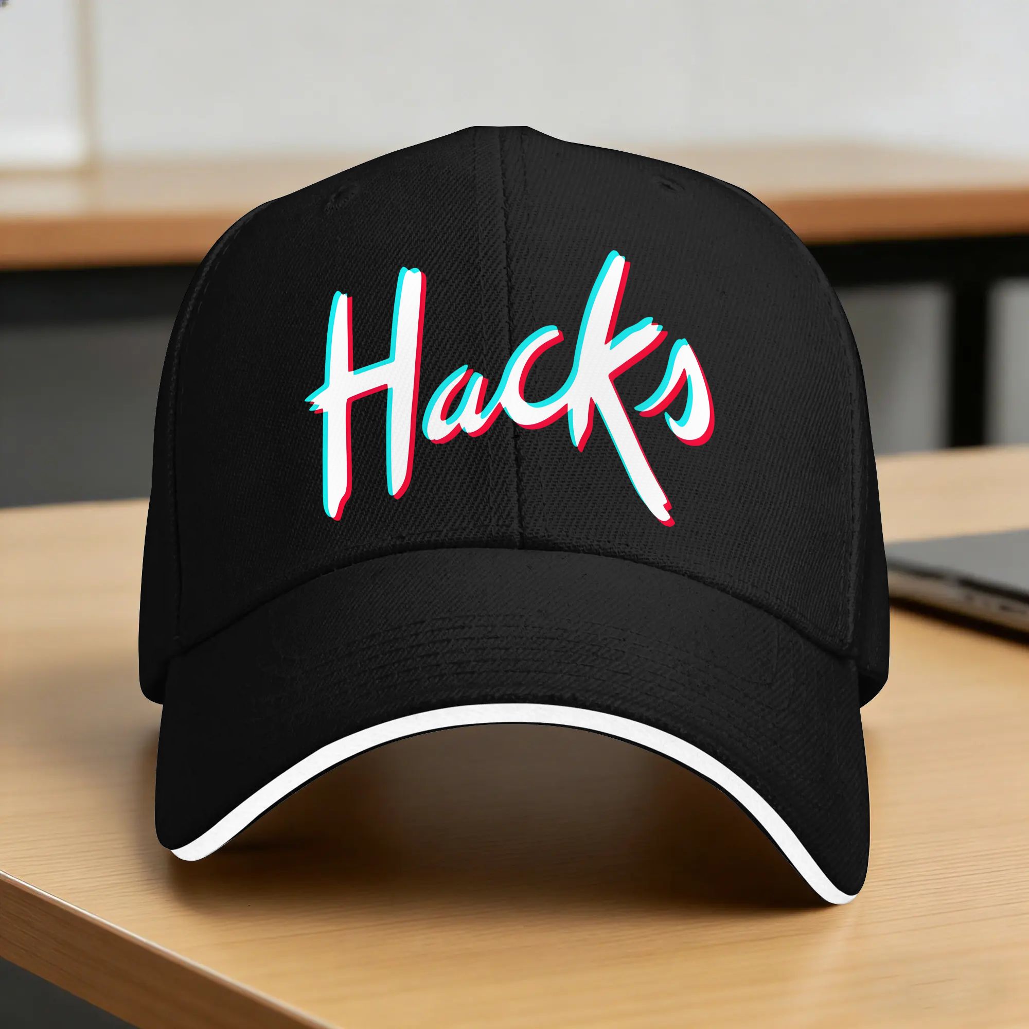 Hacks  Logo Sun Baseball Cap   – Mens Fashion Hacks recenzja i cena
