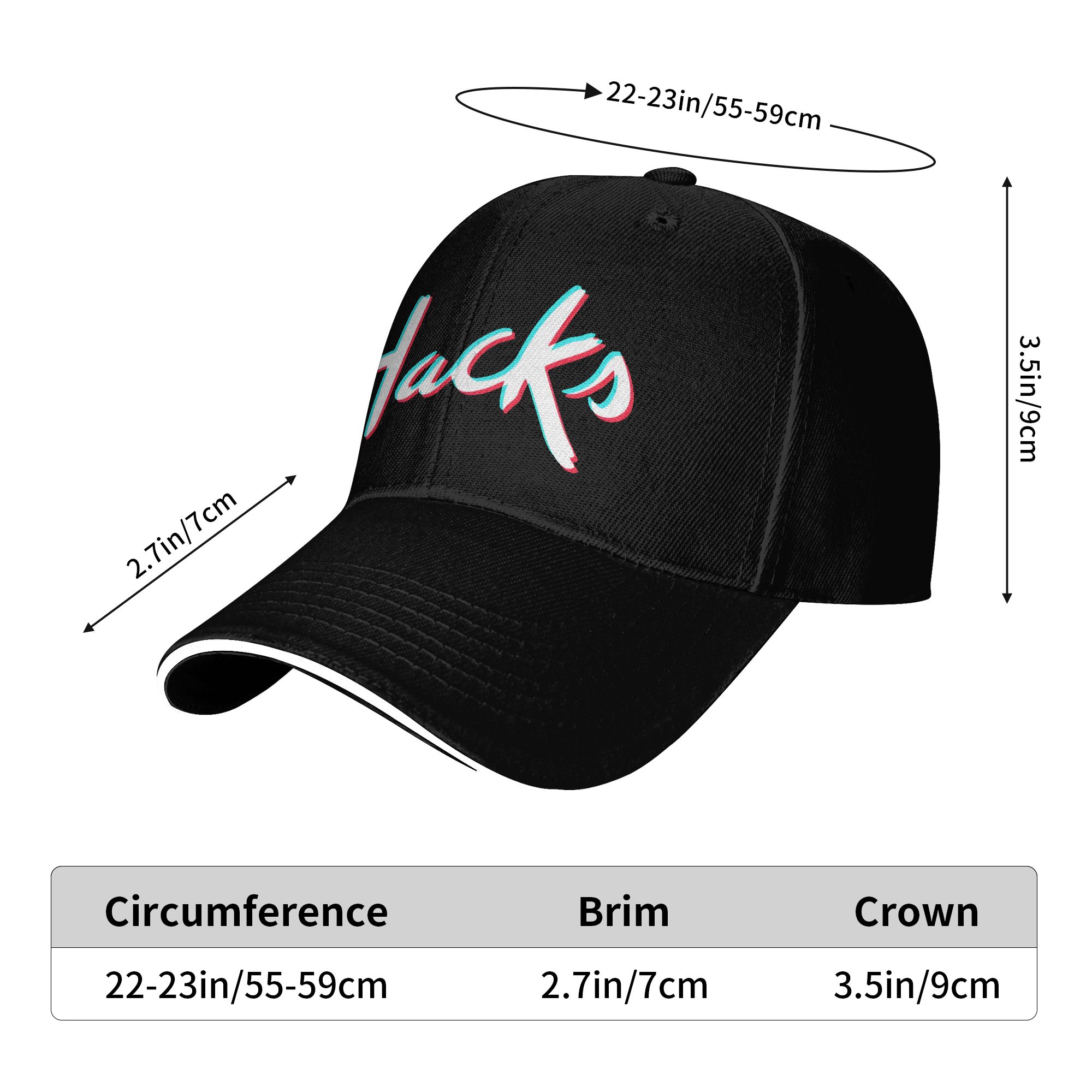 Hacks  Logo Sun Baseball Cap   – Mens Fashion Hacks recenzja i cena