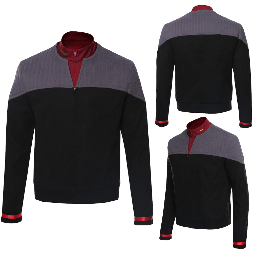 Luc Cosplay Picard Fantasy Top – Mens Fashion Jumpers recenzja i cena