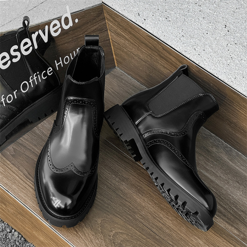 big size mens fashion party pr – Chelsea Boots Men recenzja i cena