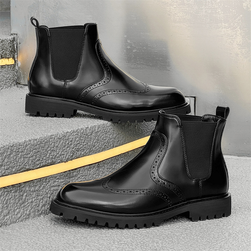 big size mens fashion party pr – Chelsea Boots Men recenzja i cena