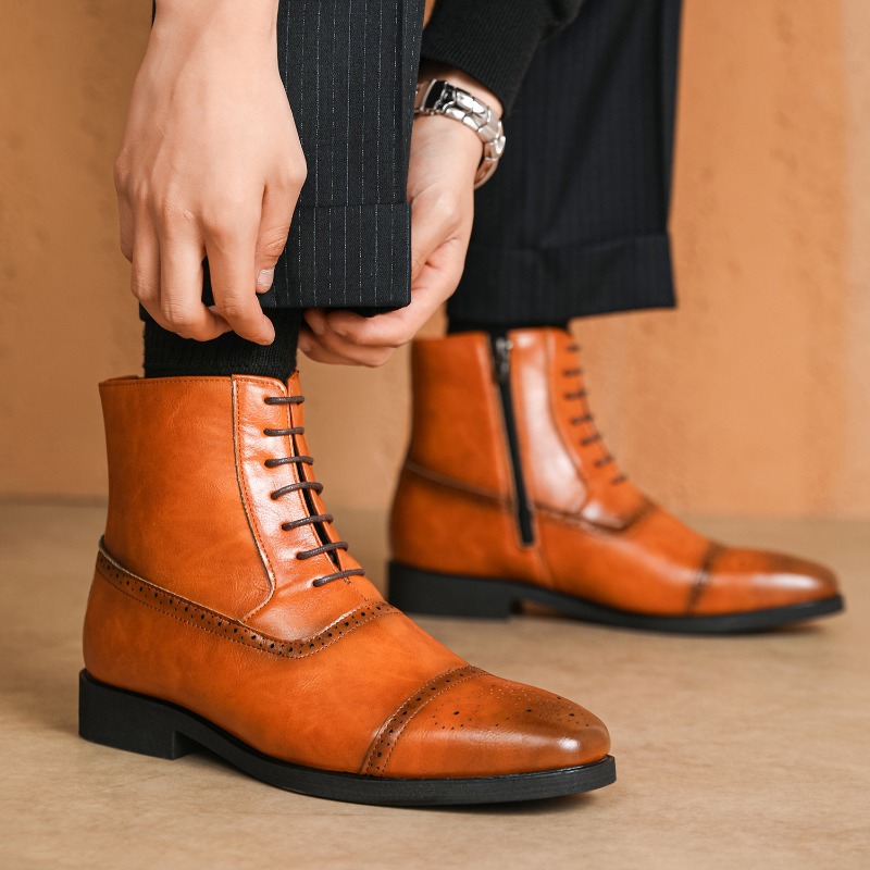 Luxury Men's Boots New High-to – Chelsea Boots Men recenzja i cena