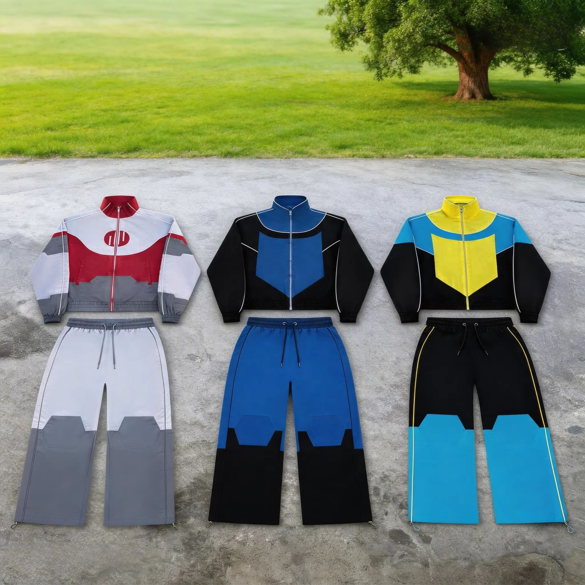Y2K Fashion Anime Design 2 Pie – Men'S Fashion Y2K recenzja i cena