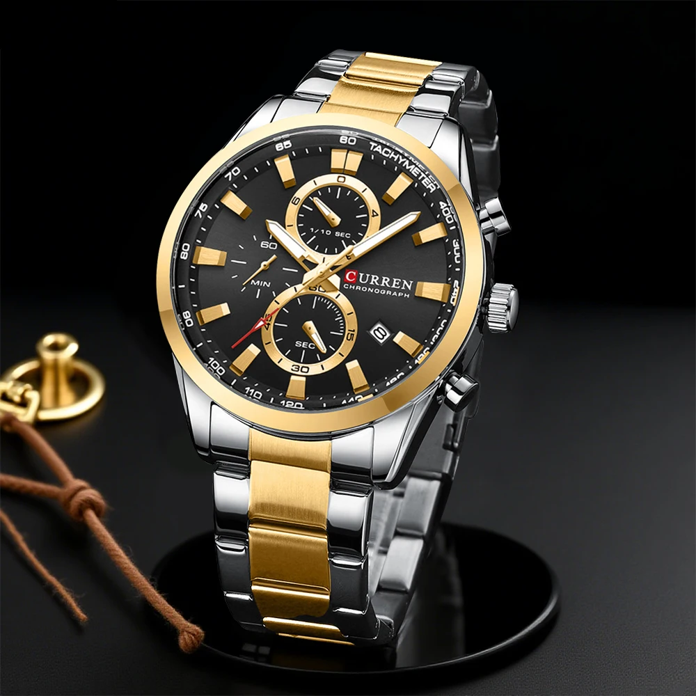 CURREN Casual Quartz Chrono Sp – Men'S Fashion Model recenzja i cena