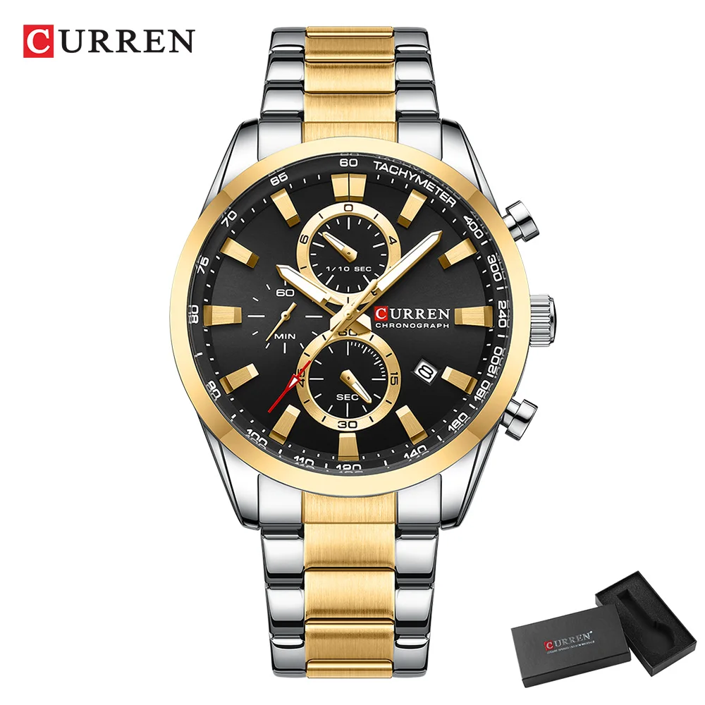 CURREN Casual Quartz Chrono Sp – Men'S Fashion Model recenzja i cena