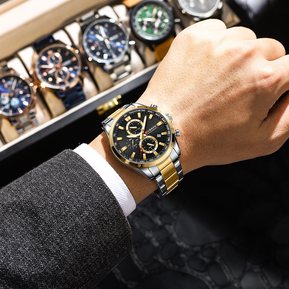 CURREN Casual Quartz Chrono Sp – Men'S Fashion Model recenzja i cena