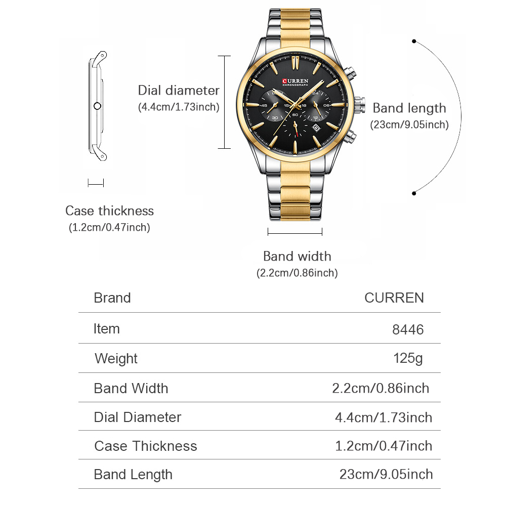 CURREN Casual Quartz Chrono Sp – Men'S Fashion Model recenzja i cena