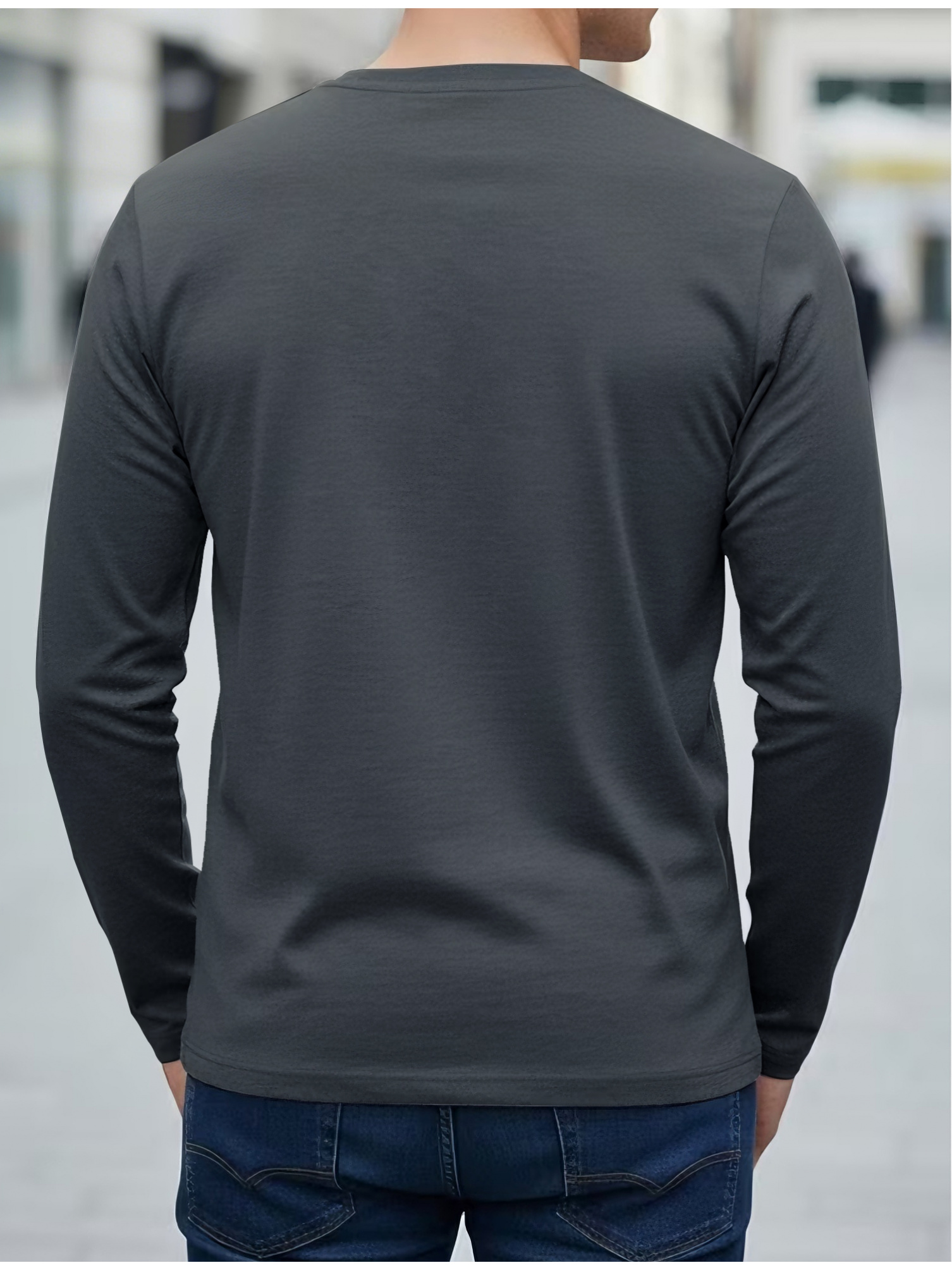 100% pure cotton men's long sl – Men'S Fashion Undershirt recenzja i cena