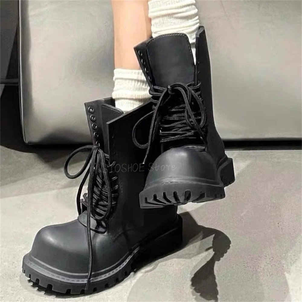 Thick Bottom Black Boots for M – Chelsea Boots Men recenzja i cena