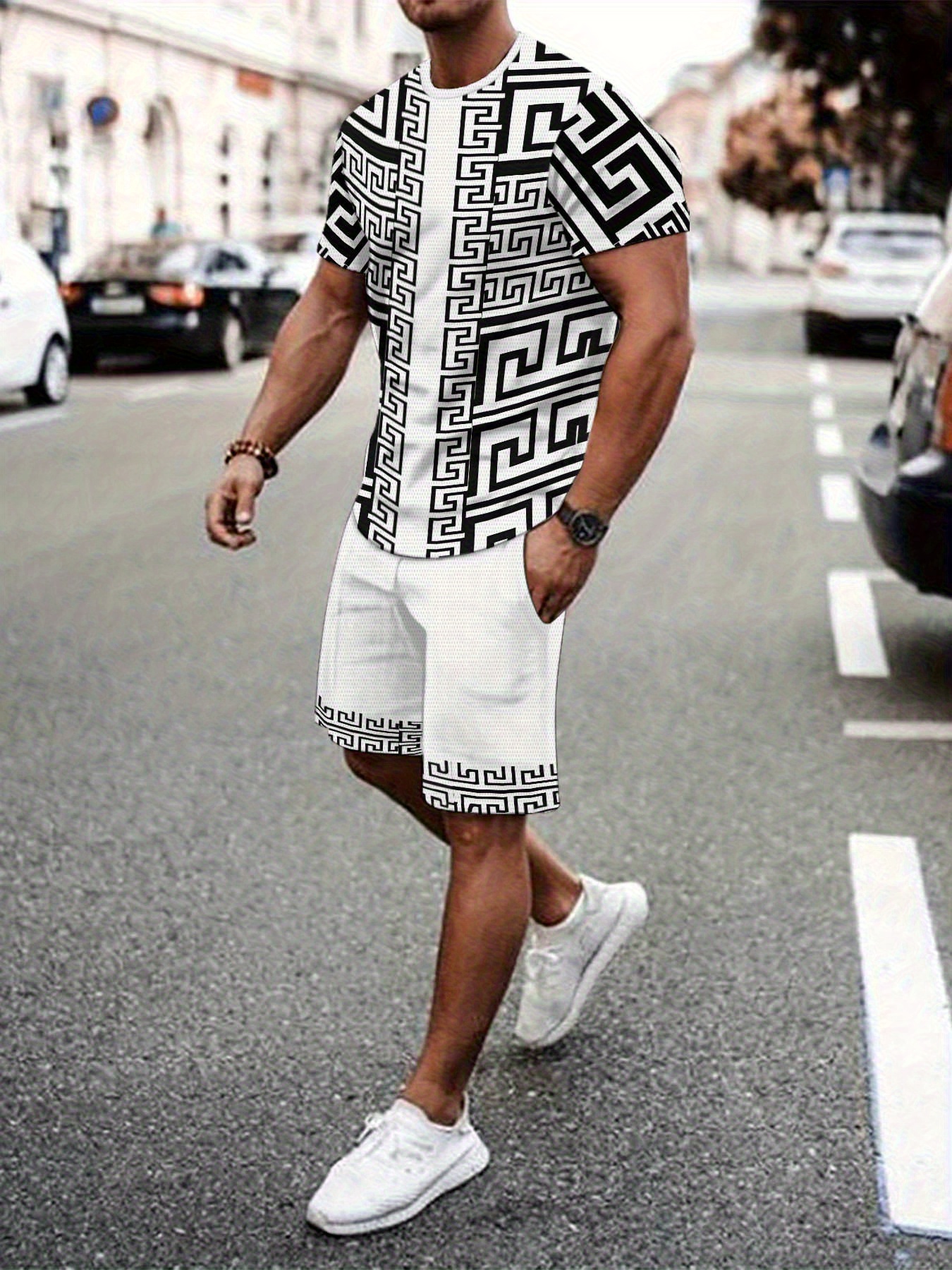 New Plus Size Men's T-shirt An – Men'S Fashion Undershirt recenzja i cena