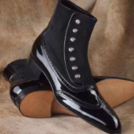 Men's Leather Suede Chelsea Bo – Chelsea Boots Men recenzja i cena