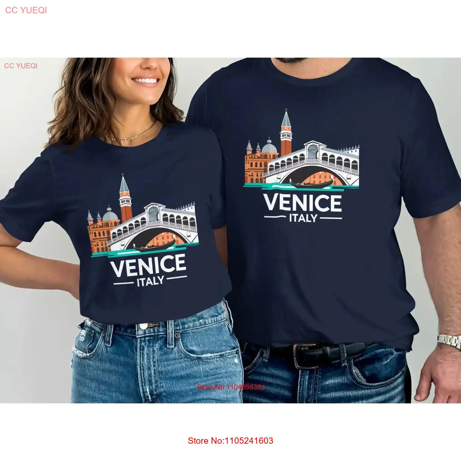 VENICE ITALY SHIRT for Her Him – Men'S Fashion Venice Italy recenzja i cena