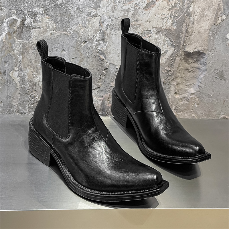 big size mens fashion hip hop  – Chelsea Boots Men recenzja i cena