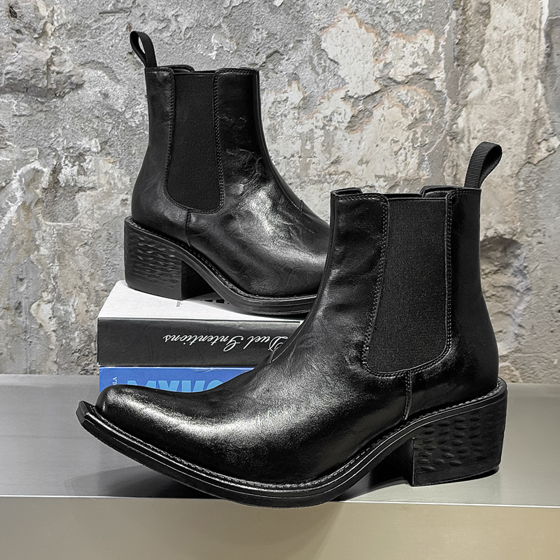big size mens fashion hip hop  – Chelsea Boots Men recenzja i cena