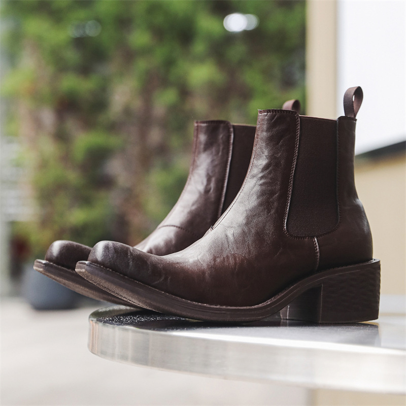 big size mens fashion hip hop  – Chelsea Boots Men recenzja i cena