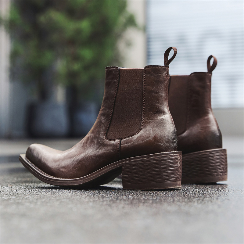 big size mens fashion hip hop  – Chelsea Boots Men recenzja i cena