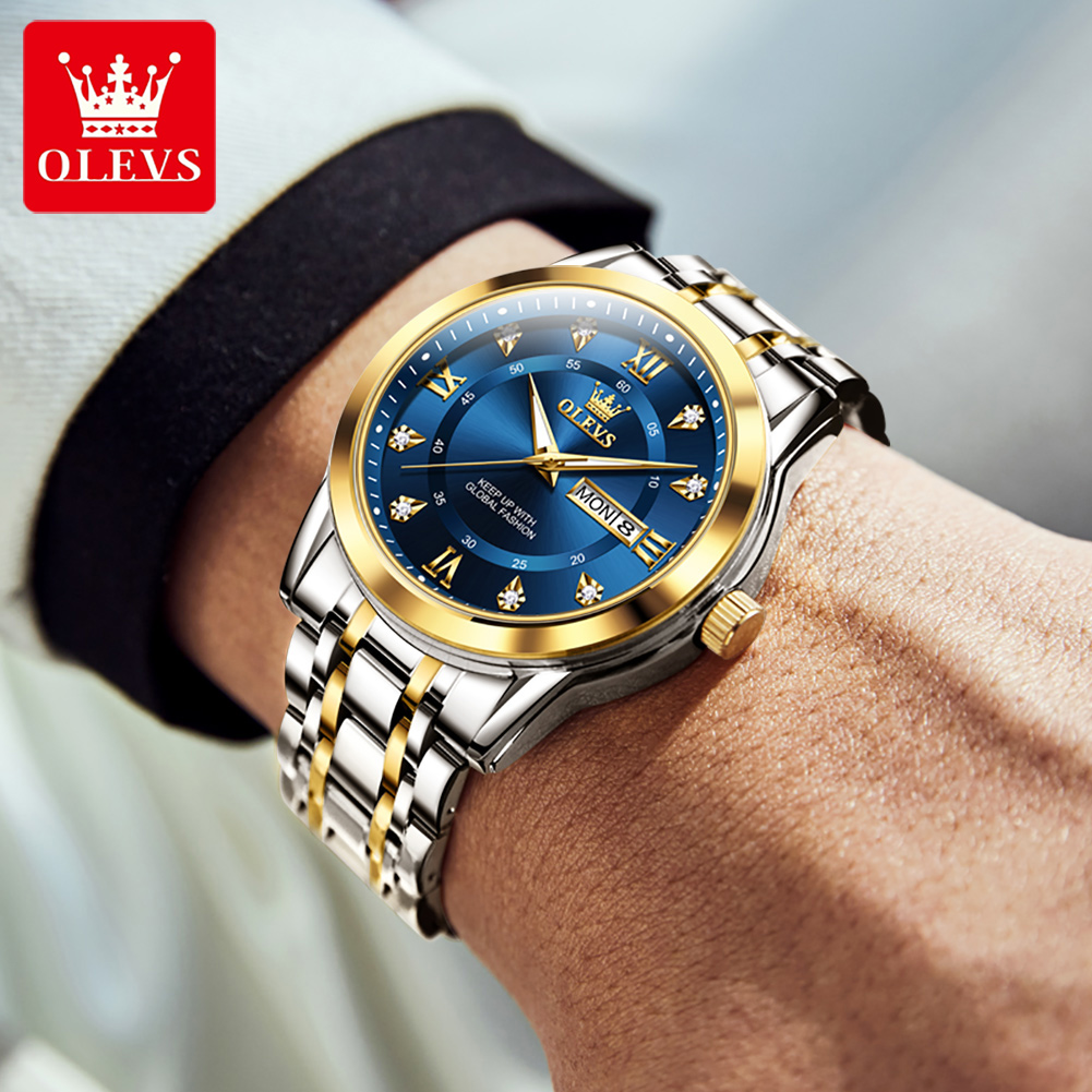 OLEVS Brand Fashion men's watc – Men'S Fashion Model recenzja i cena