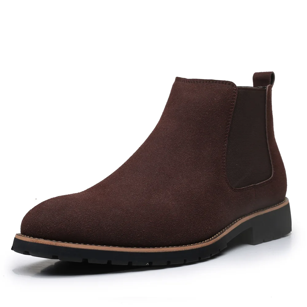 Men Ankle Boots British Style  – Chelsea Boots Men recenzja i cena