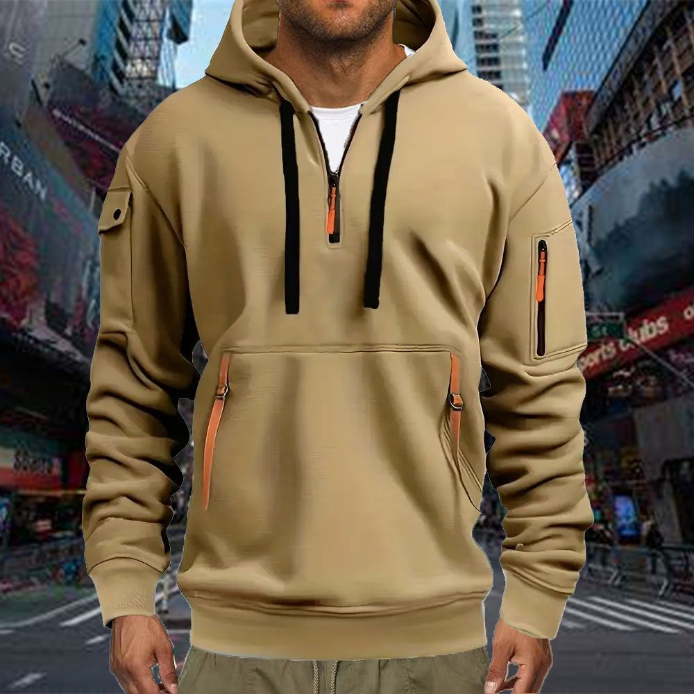 Men's Casual Sports Hoodie Spr – Men'S Fashion Zipper Hoodie recenzja i cena