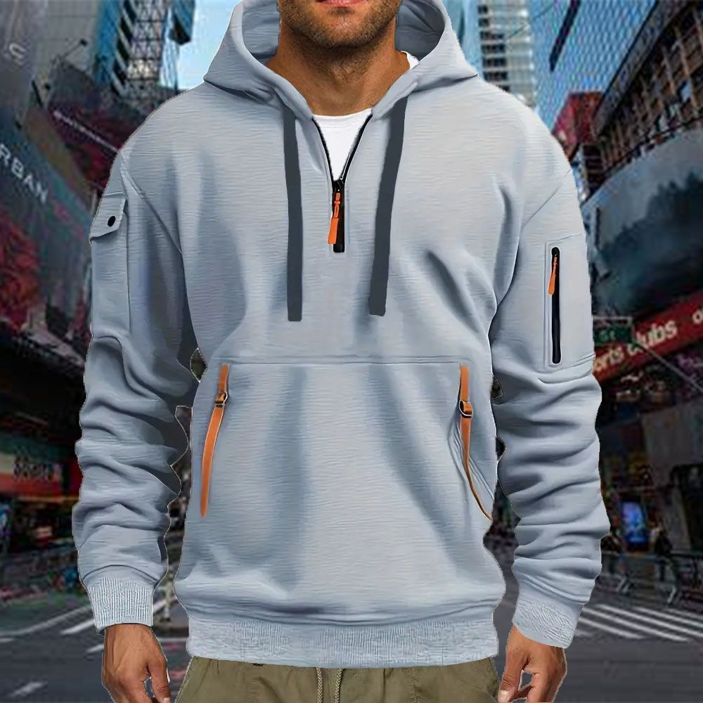 Men's Casual Sports Hoodie Spr – Men'S Fashion Zipper Hoodie recenzja i cena