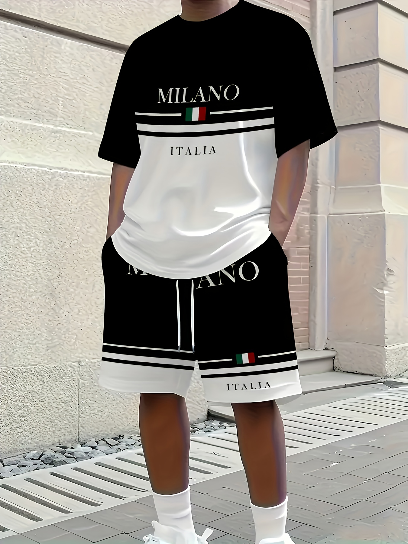 2026 Summer New Men's Short-Sl – Men'S Fashion Model recenzja i cena